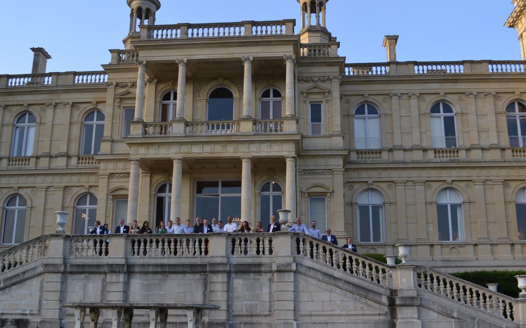 Le lancement de Delta+ Consulting au château de Ferrières.