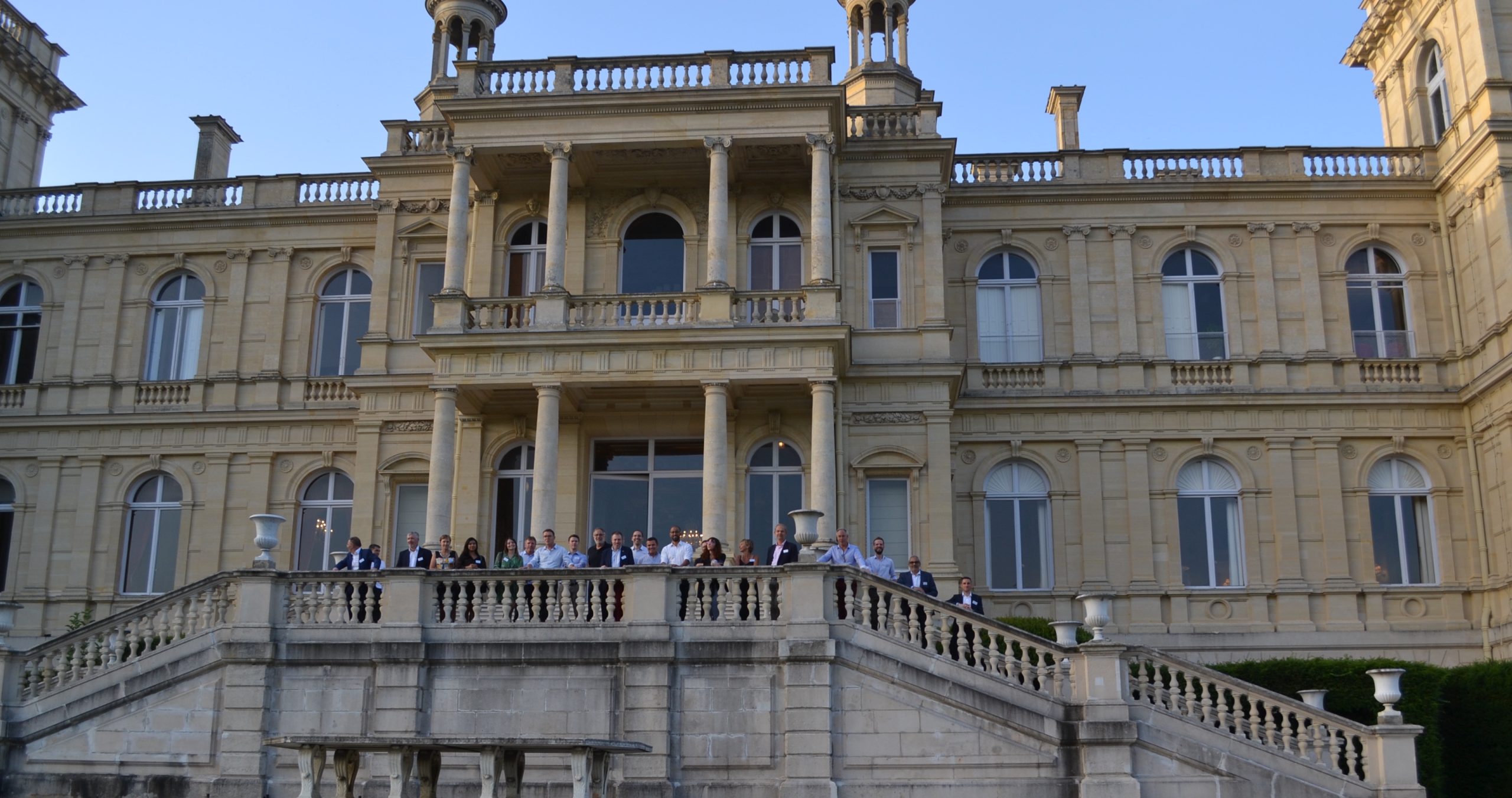 Le lancement de Delta+ Consulting au château de Ferrières.